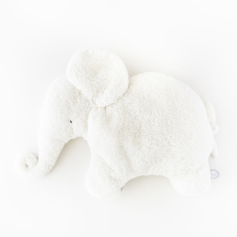  oscar léléphant peluche blanc 50 cm 